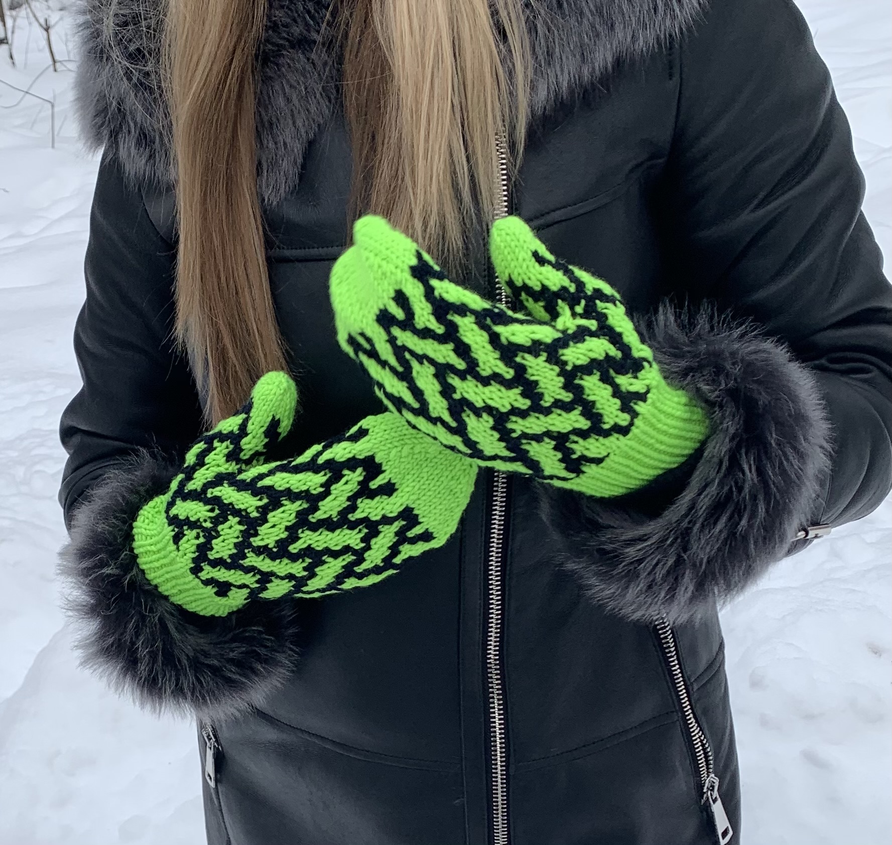 МК Simple_geometry_mittens