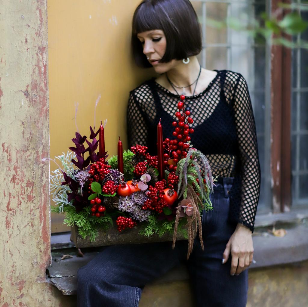 Новогодняя композиция № 142