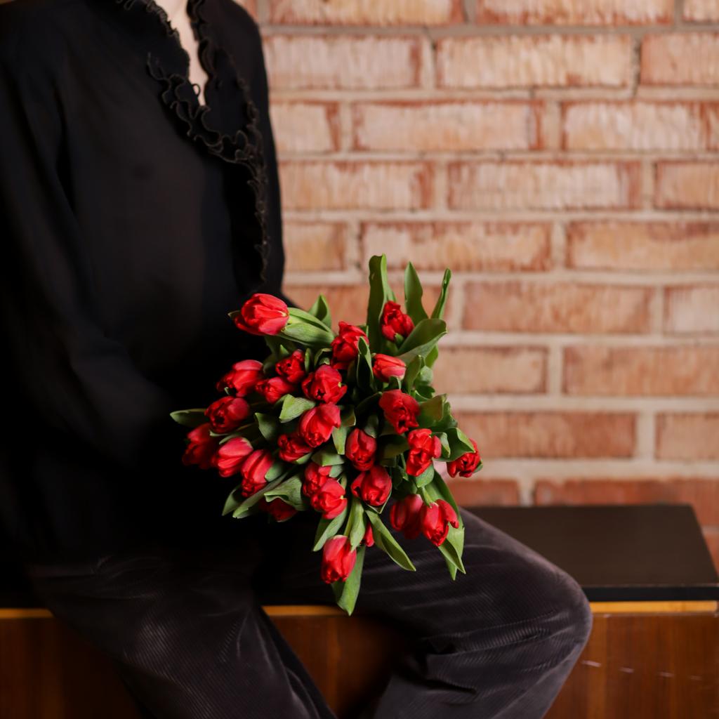 Моно из тюльпанов