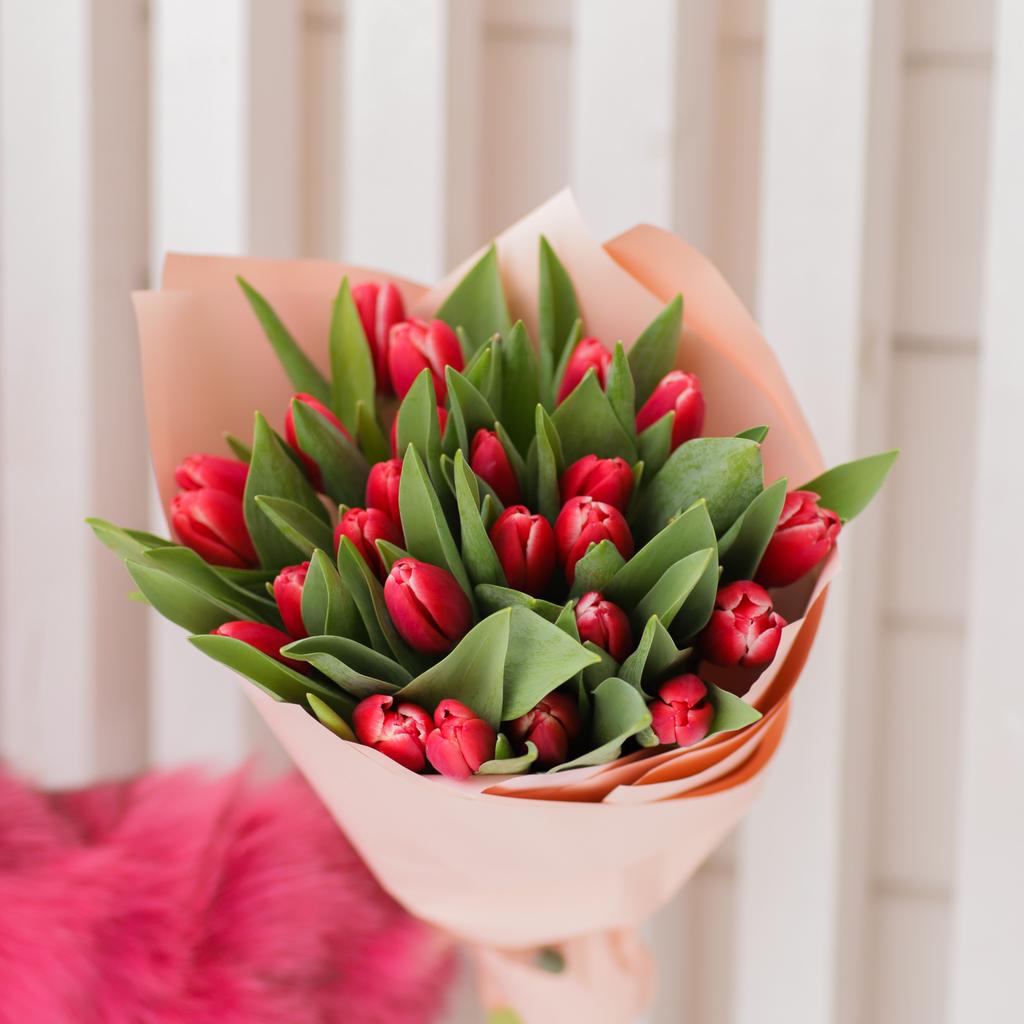 Моно из тюльпанов