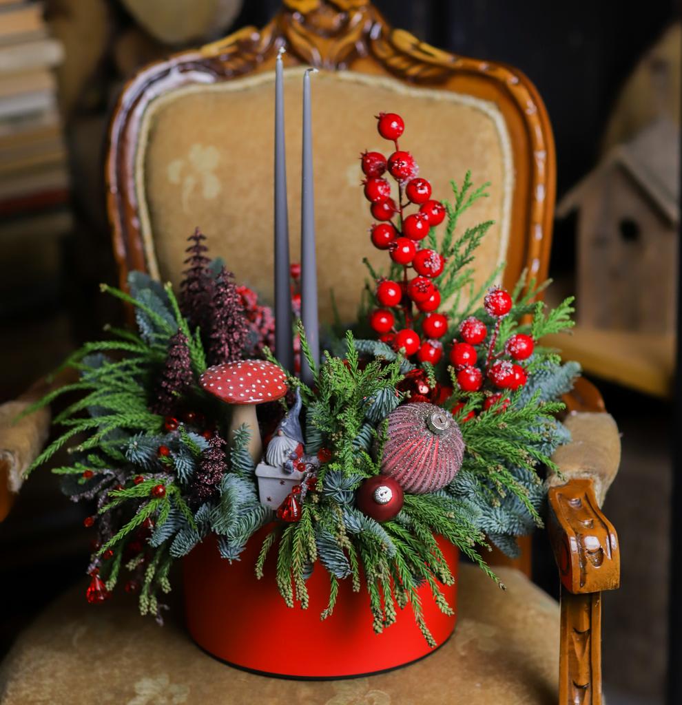 Новогодняя композиция № 177