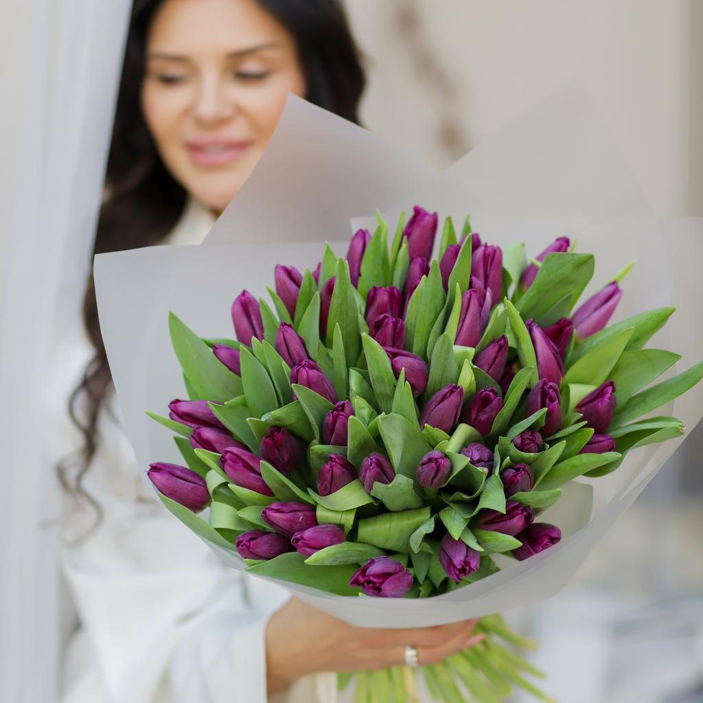 Моно из тюльпанов