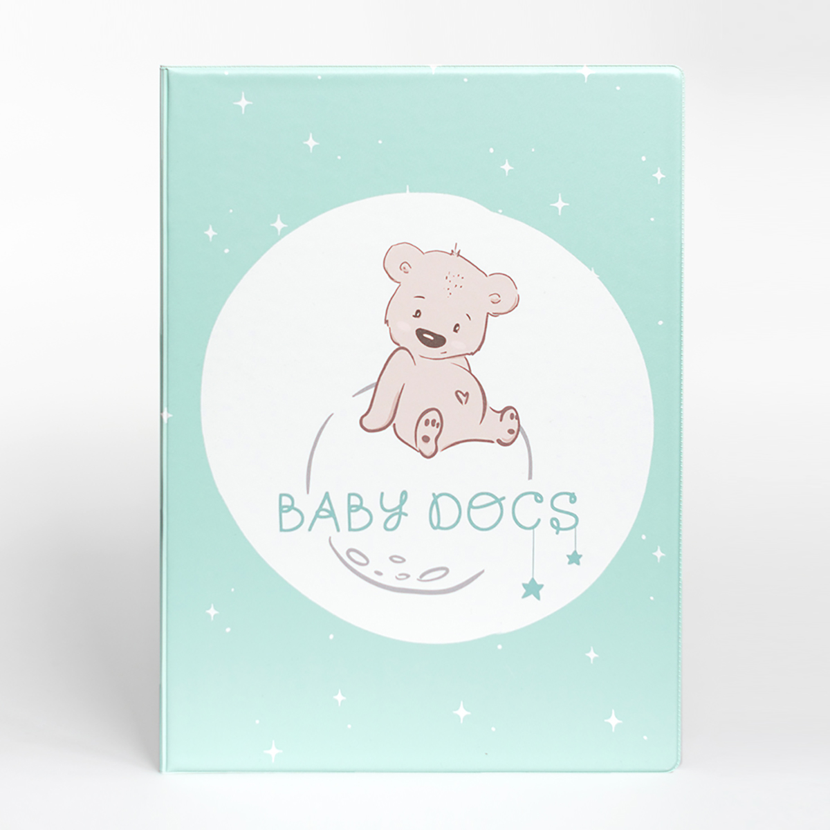 Органайзер для детских документов Bear mint