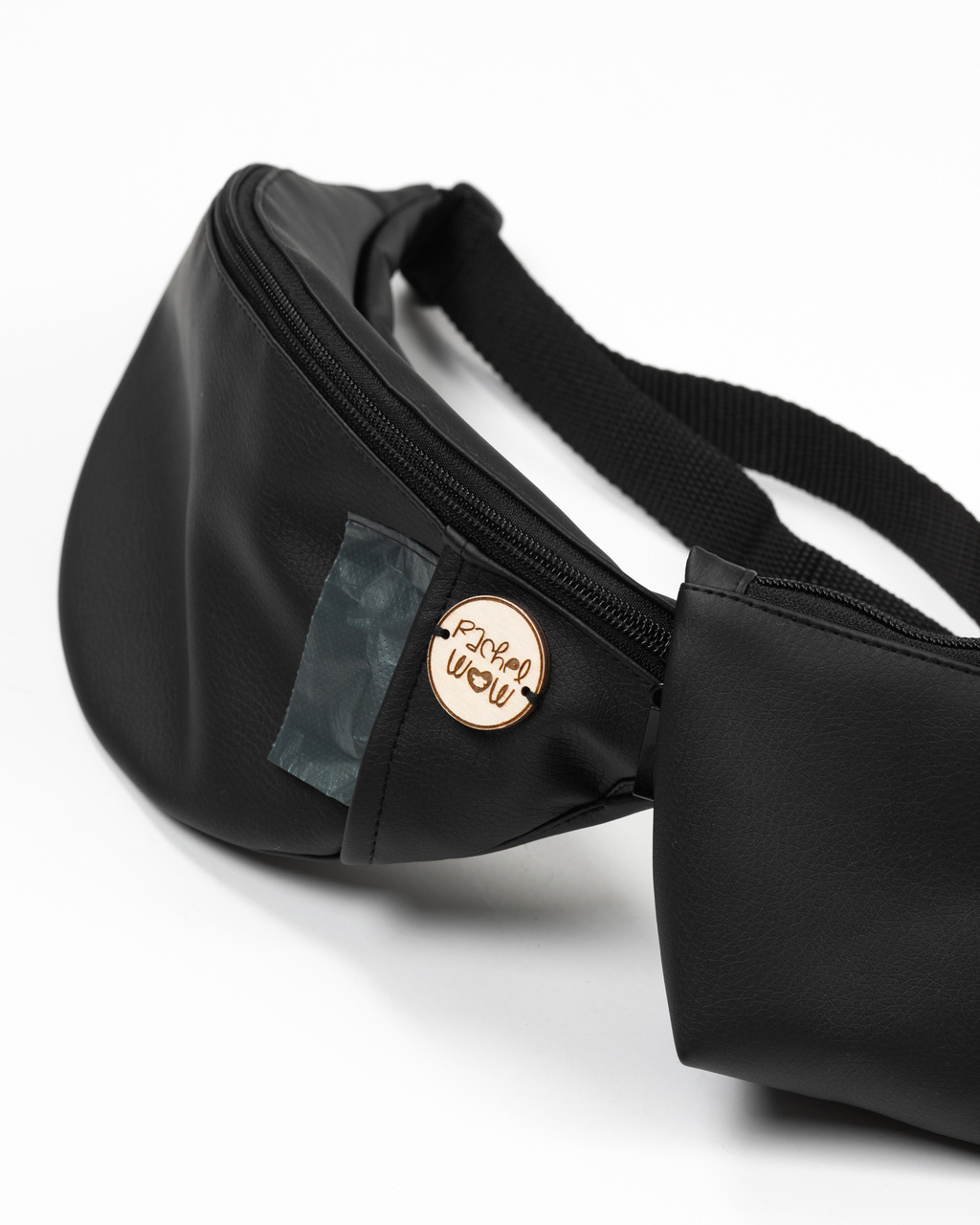 Rachel WOW Сумка бананка черная