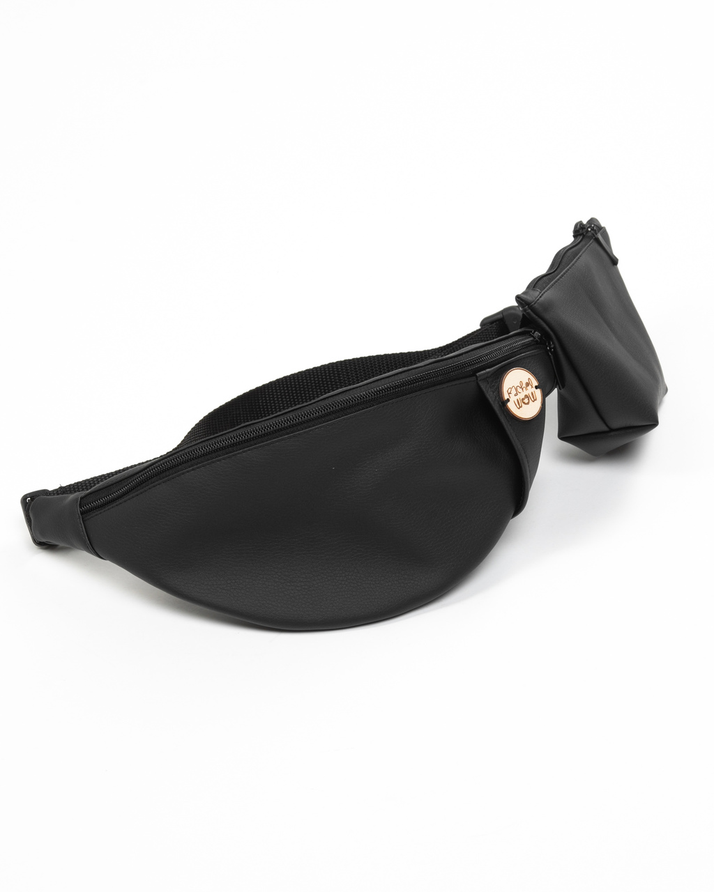 Rachel WOW Сумка бананка черная