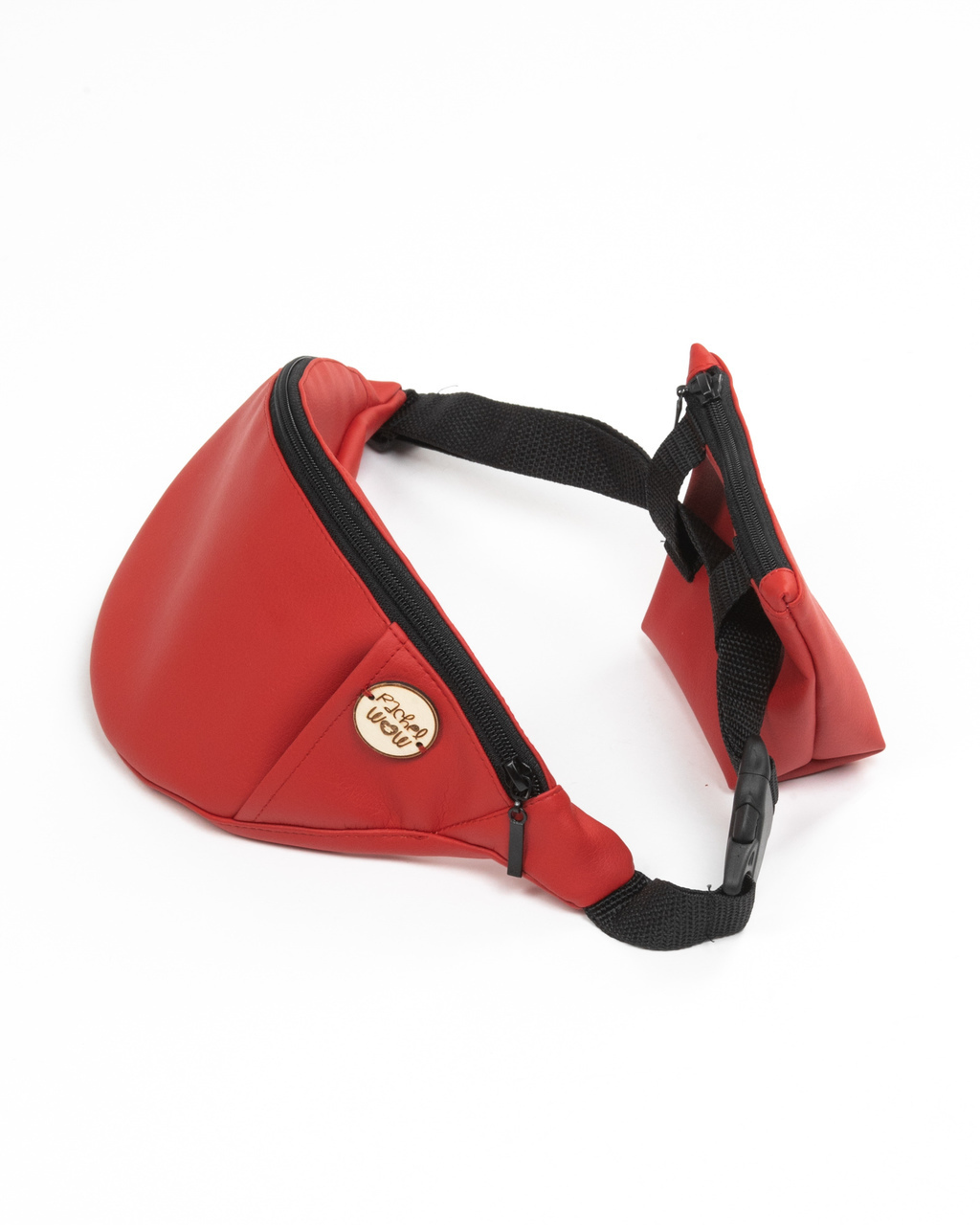 Rachel WOW Сумка бананка красная