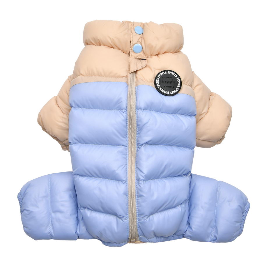 PUPPIA Комбинезон для собак утеплённый "Ultra Light Pastel", голубой