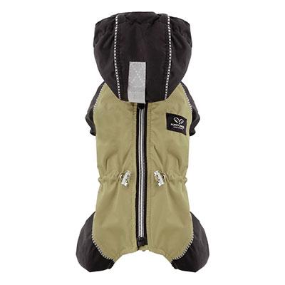 Дождевик утепленный, унисекс, Puppy Angel (хаки)