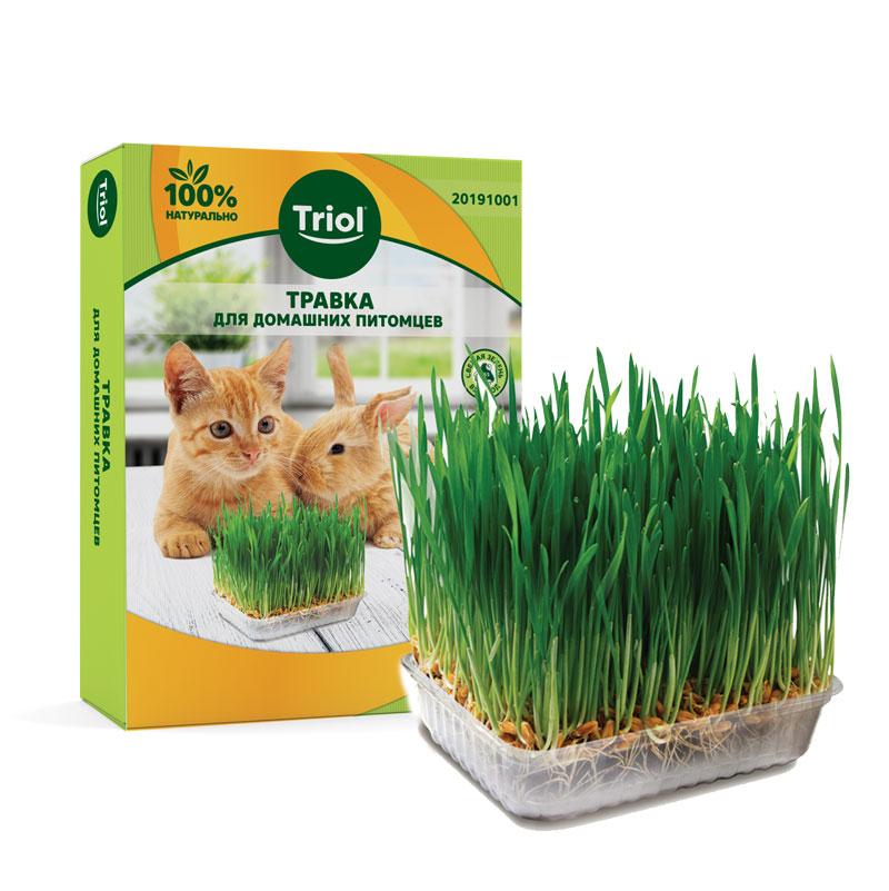 Травка для животных, 70г, Triol