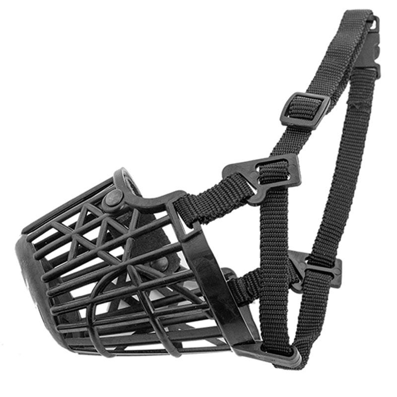 Намордник с нейлоновым ремешком пластиковый "Пират"