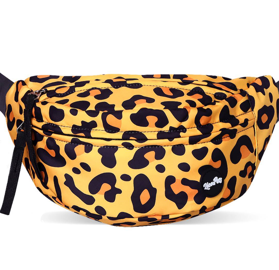LionPets Поясная сумка для лакомств и дрессировки, Жёлтый гепард