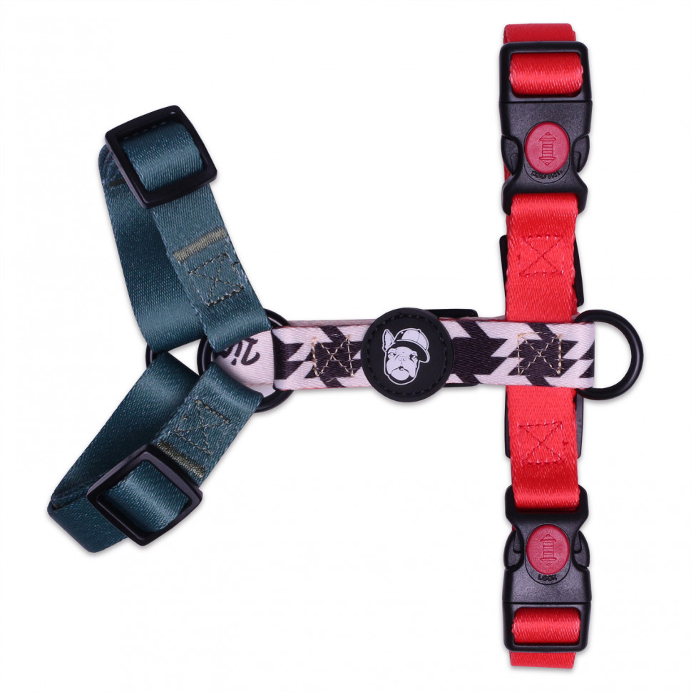 LionPets Шлейка для собак и кошек (Геометрия)