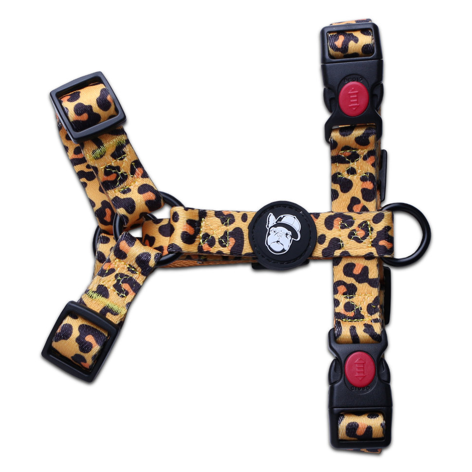 LionPets Шлейка для собак и кошек (Жёлтый гепард)
