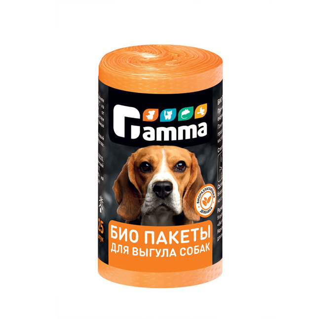 Gamma БИО пакеты для выгула собак
