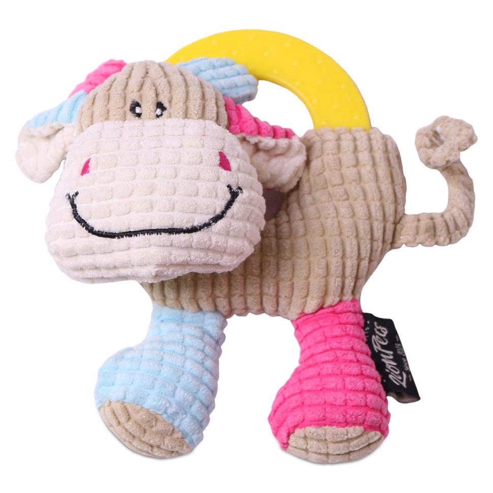 LionPets Игрушка для собак Коровка с кольцом