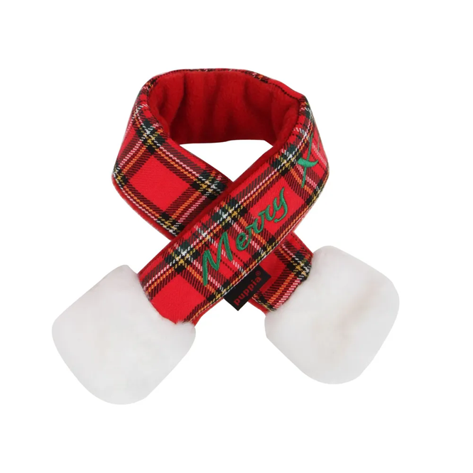 PUPPIA Шарфик для собак новогодний "Santa"