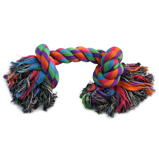 Игрушка для собак "Веревка, 2 узла"