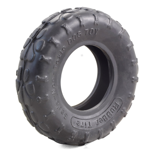 Triol Игрушка для собак из цельнолитой резины "Шина", серия STRONG