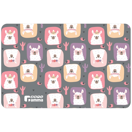Gamma Коврик под миску "Лама"