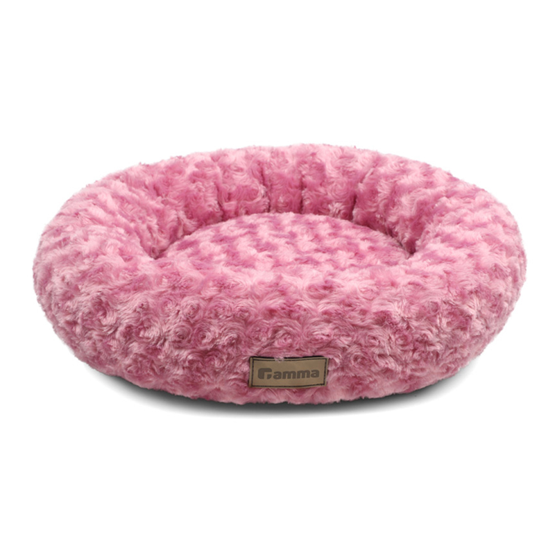 Gamma Лежанка круглая "Орхидея" S, розовая
