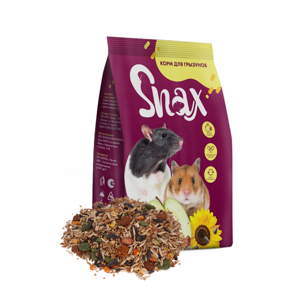 Snax Корм для всех видов грызунов, 400 г