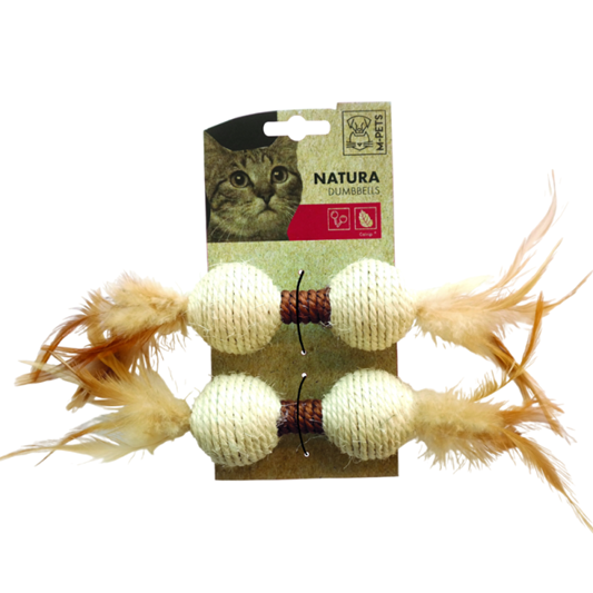 M-Pets NATURA Игрушка для кошек Гантели