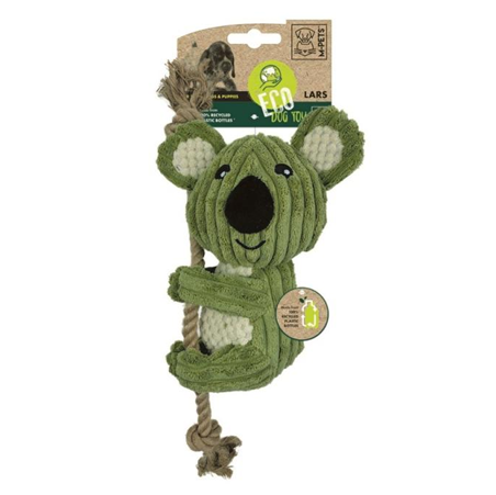 M-PETS Игрушка мягкая для собак Коала на канате ECO LARS, 34 см