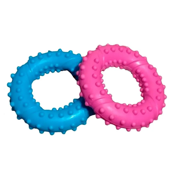Игрушка резиновая Кольцо с шипами , 7 см