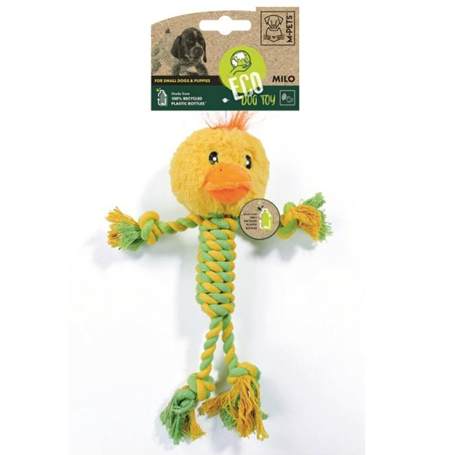 M-PETS Игрушка мягкая для собак Утенок Мило, 33 см