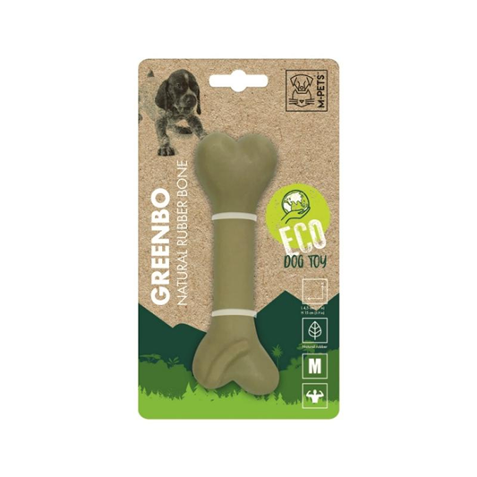 M-PETS Игрушка для собак кость из натурального каучука GREENBO (Гринбо)