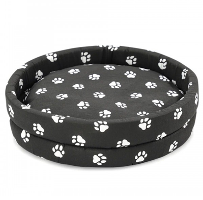 RichBreed Лежанка LOWCOST круглая "Лапки"