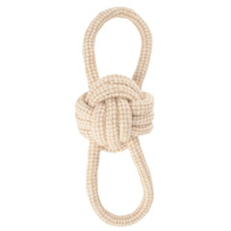 Triol Игрушка для собак "Мяч с петельками"