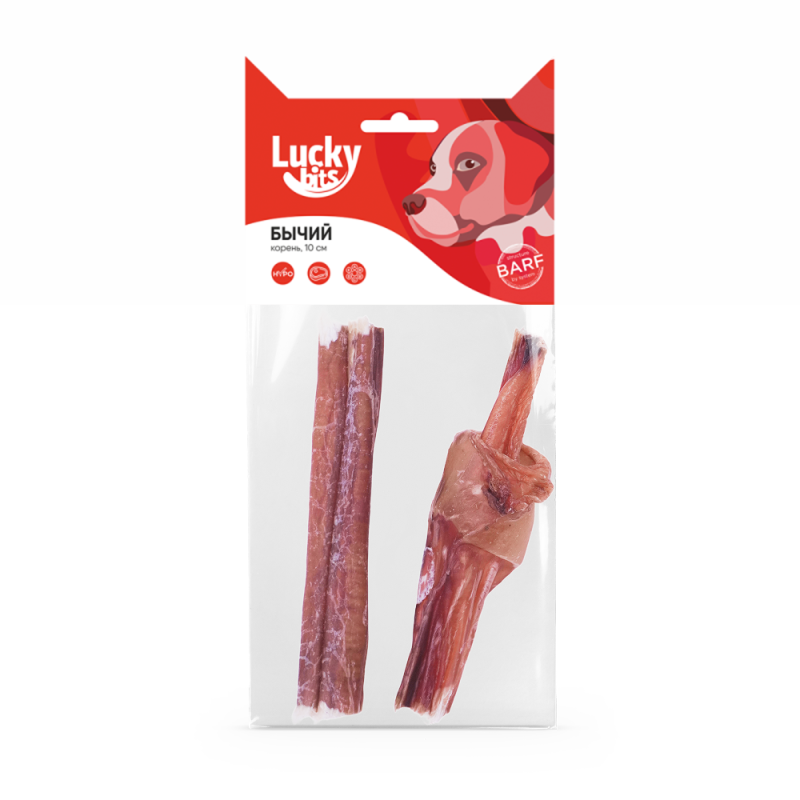 Lucky bits Бычий корень, 10 см, 2 шт., 45 гр.
