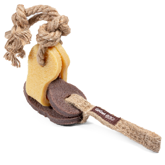 GiGwi Игрушка для собак Цепь из экорезины 40см, серия GUM GUM DOG ECO