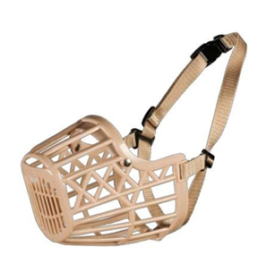 LionPets Намордник пластиковый бежевый