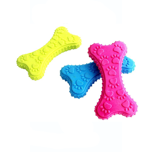 Игрушка для собак резиновая Кость, 10,5 см