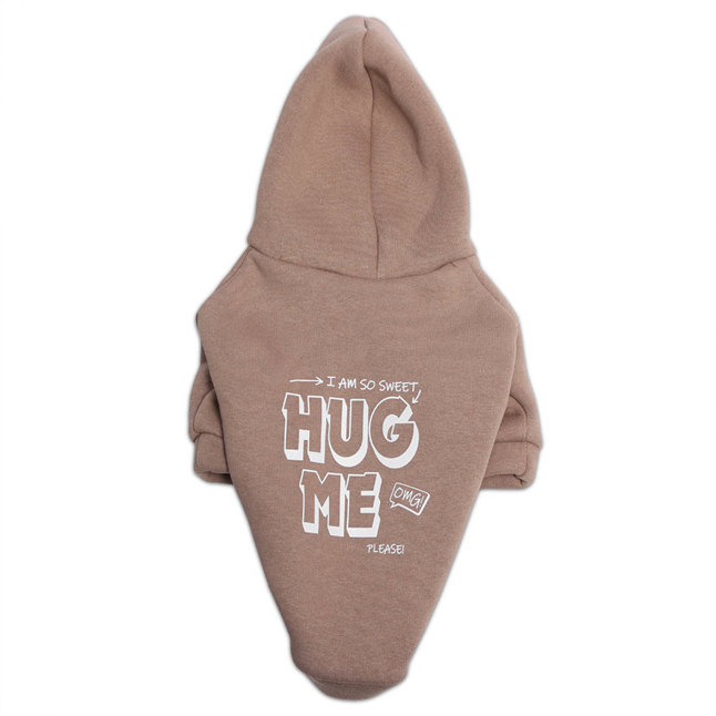LionPets Толстовка для собак "Hug Me"