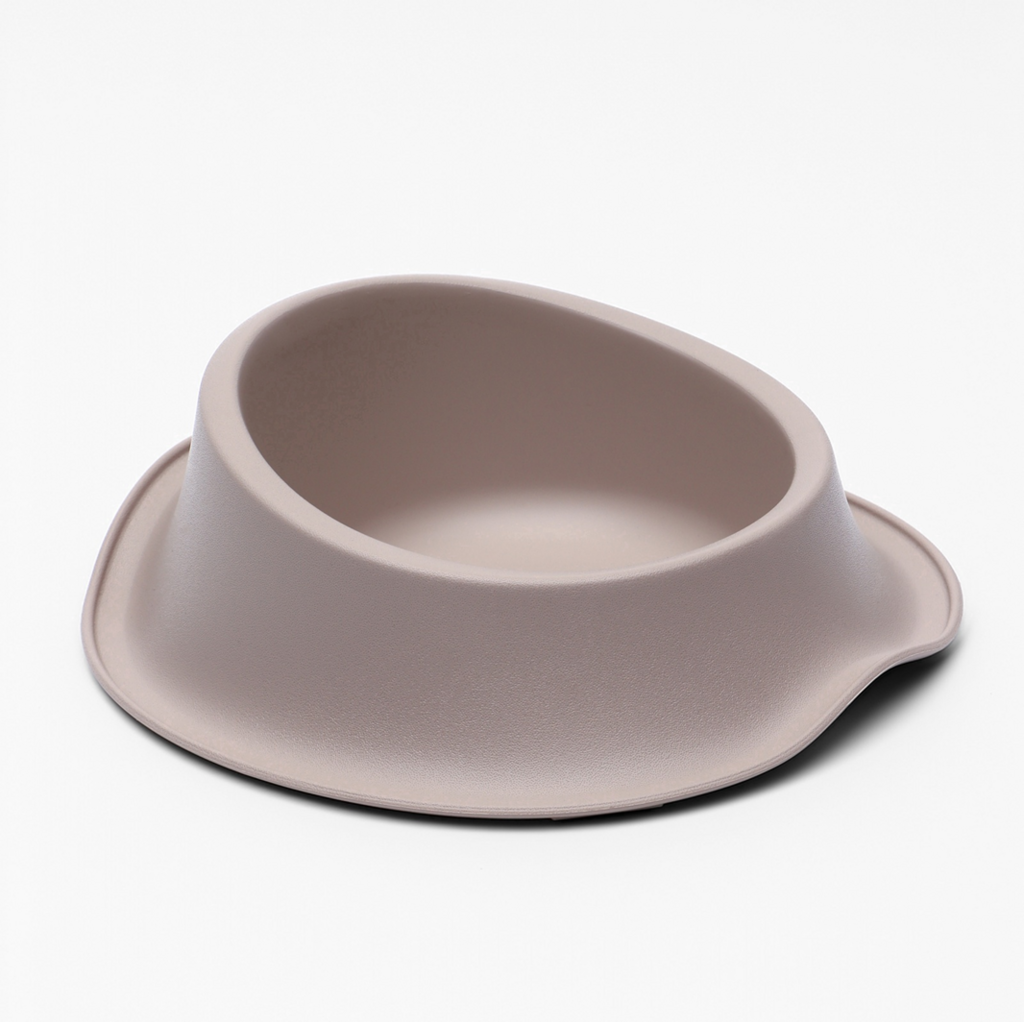 Миска для животных ФЛАФ 0.65 л, Soft-touch, капучино