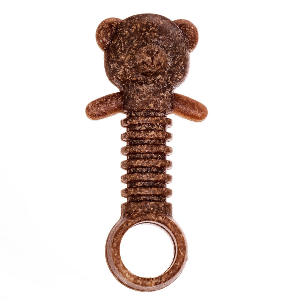 Игрушка для собак жевательная со ароматом корма «Медвежонок», 9*4.5 см