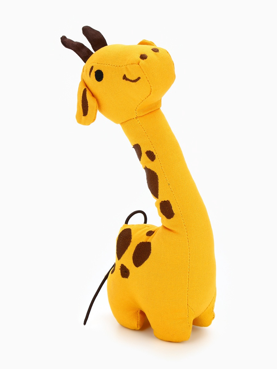Игрушка для собак с пищалкой Жирафик, 12*25 см
