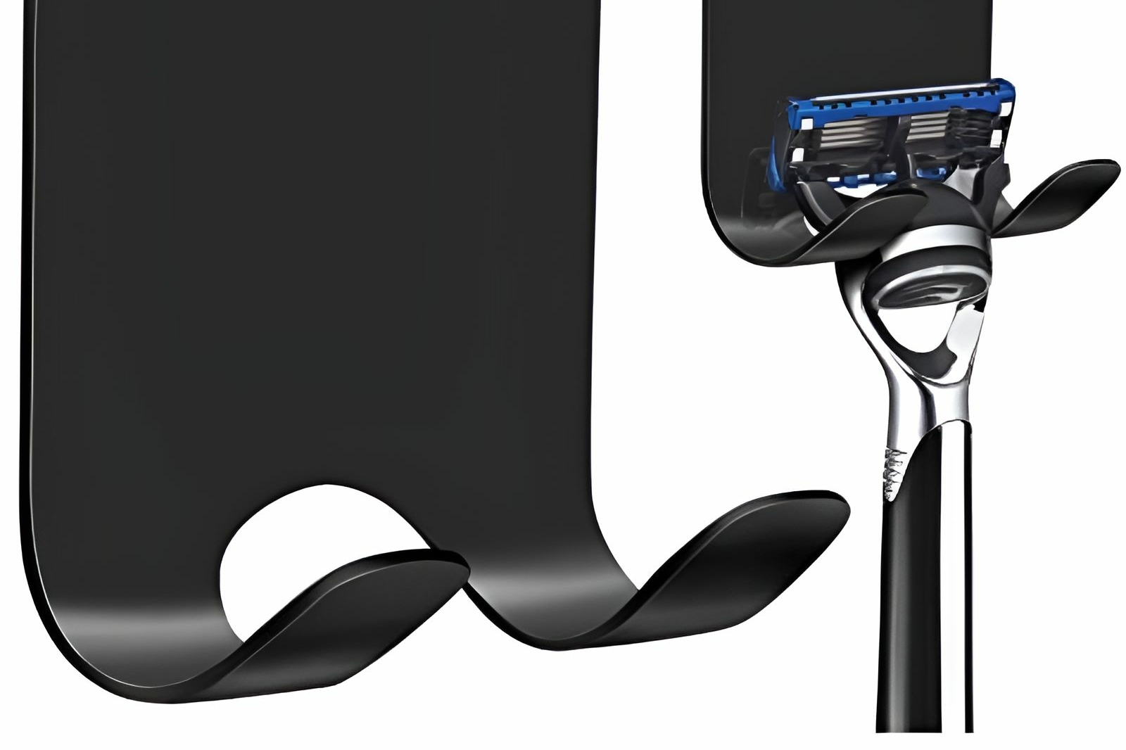 Держатель для бритвы черный