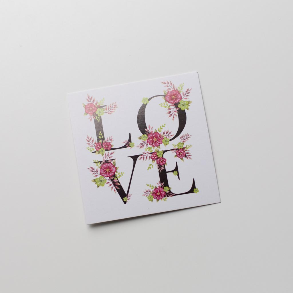 Карточка love