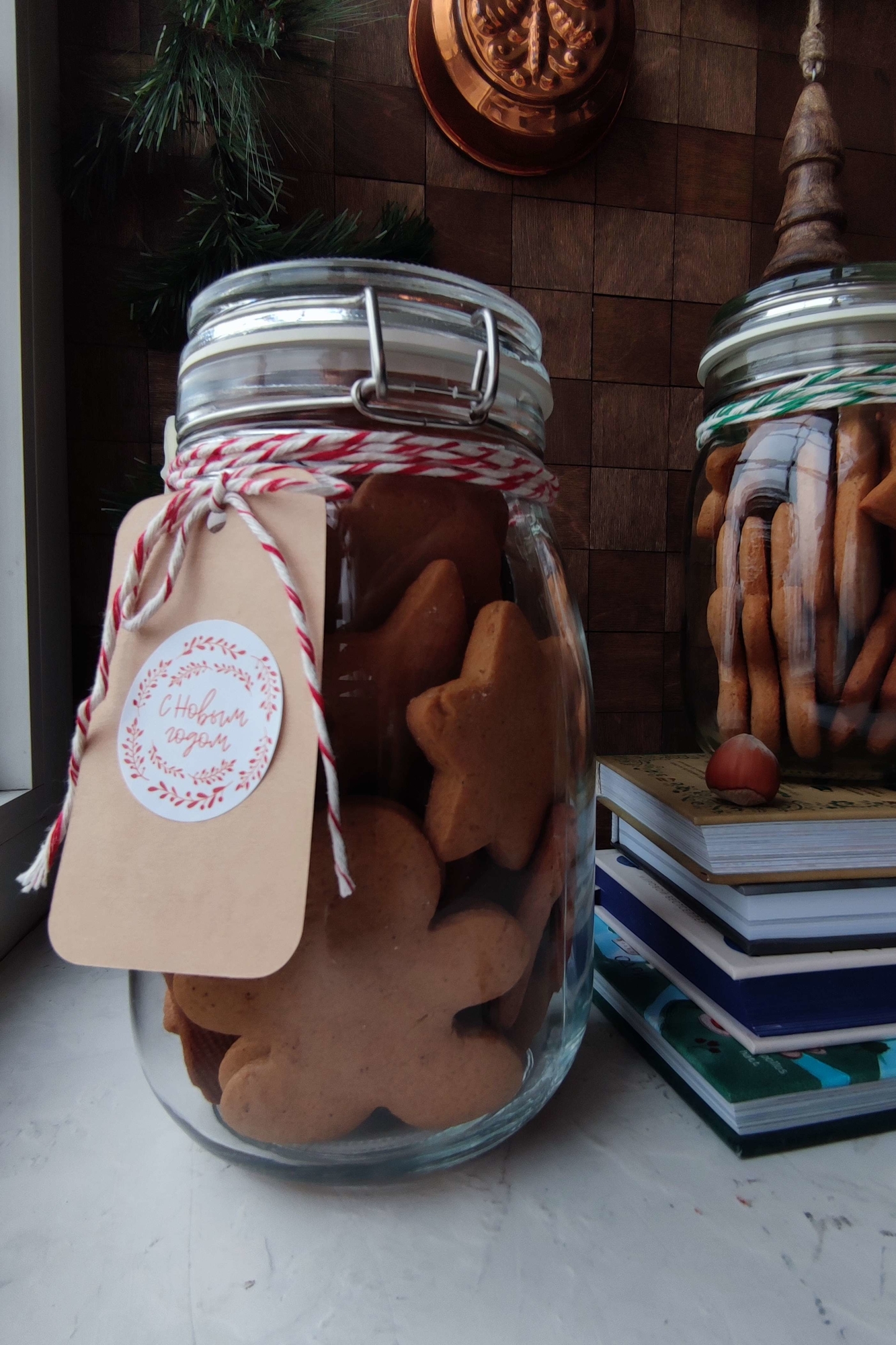 новогодние имбирные пряники фото 1