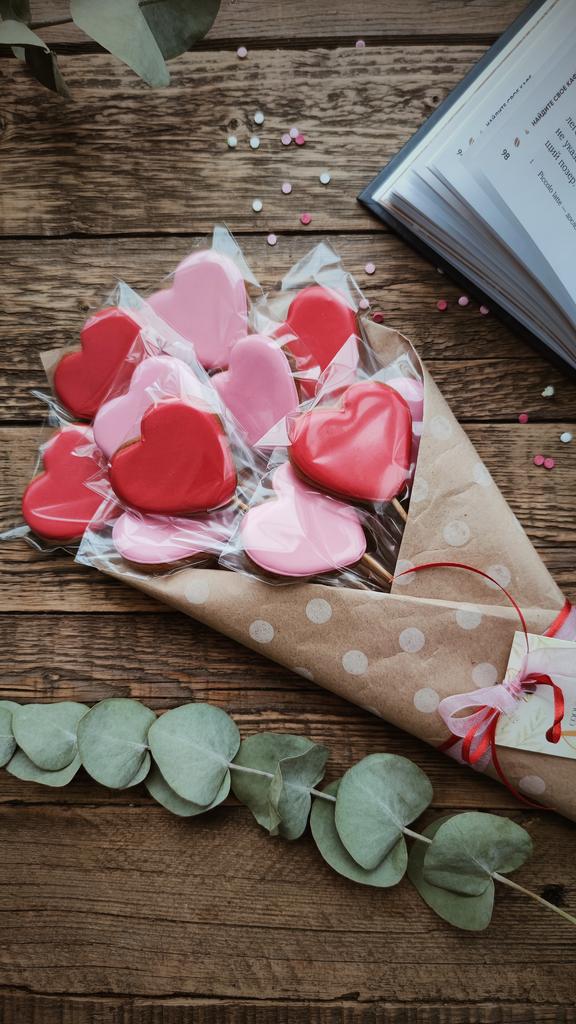 Букет сердец