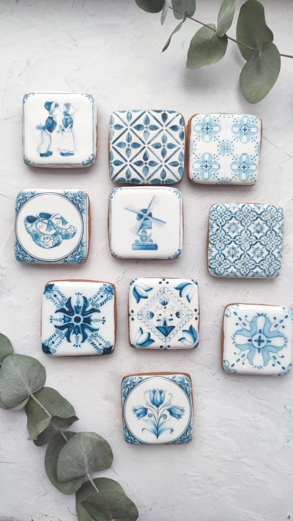 Пряники Голландские изразцы