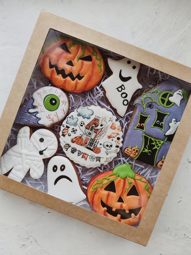 Набор пряников happy Halloween 25*25 см