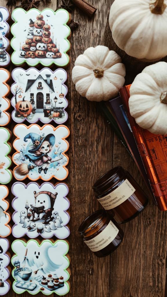 Пряники Halloween в ассортименте - 10*10 см