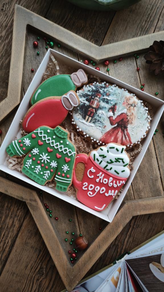 Новогодний 15*15 см