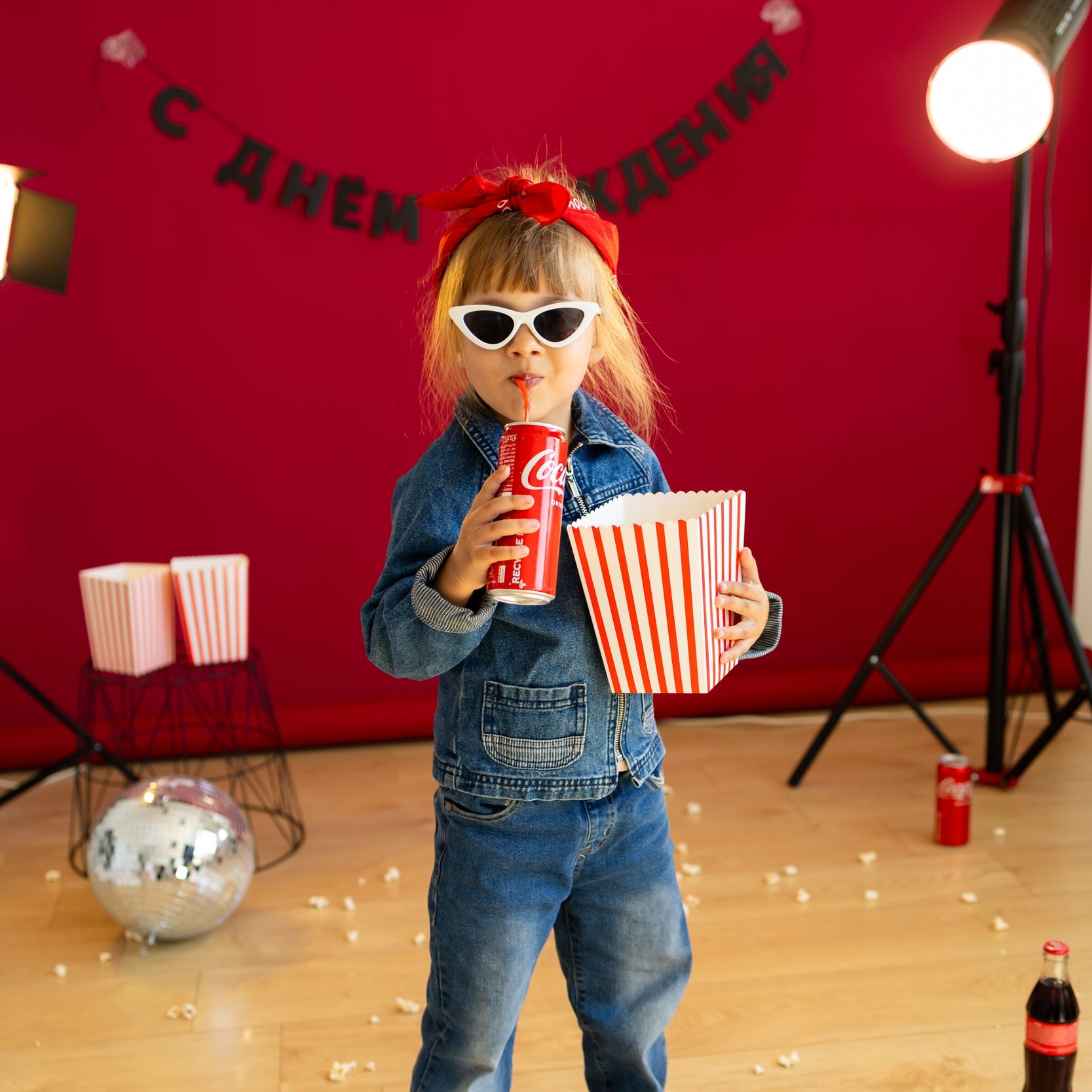 Фотозона Поп корн