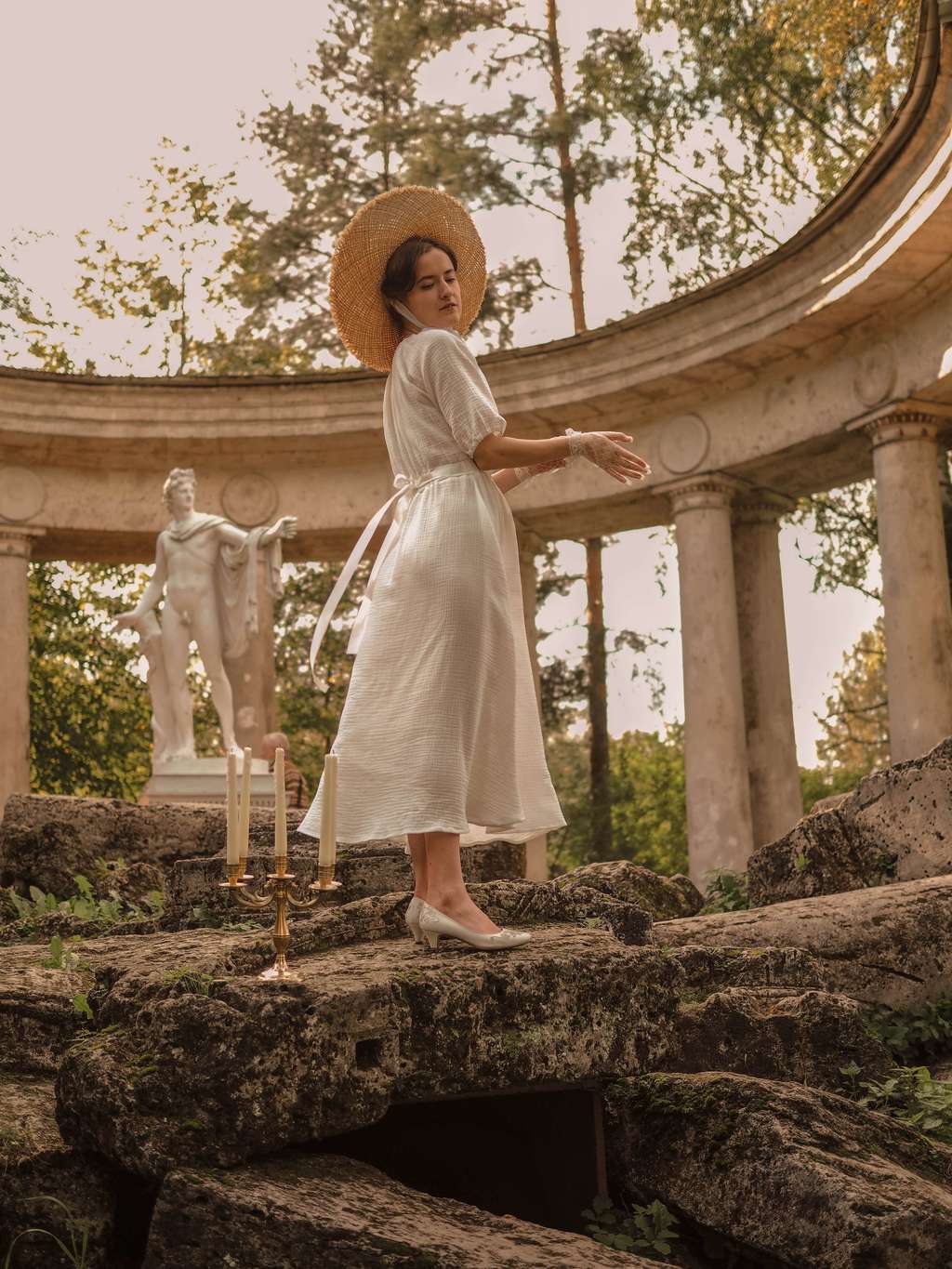 Платье «Элизабет» белое